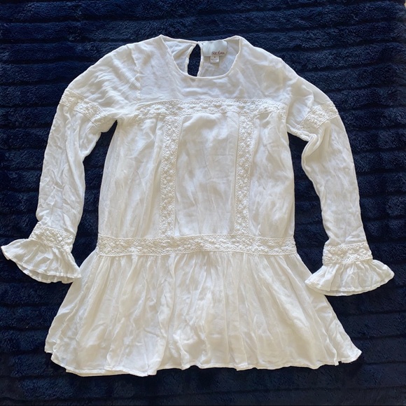 Chloe Oliver white crochet lace dress - Picture 1 of 8